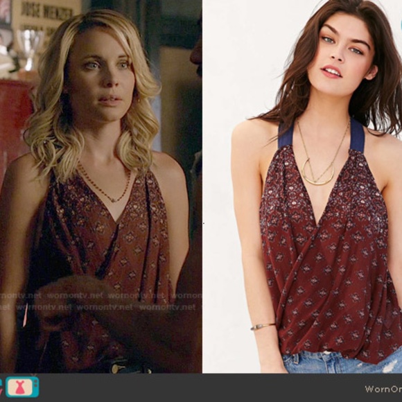 UO Ecote Lumi Twisted Surplice White Tank Top - Picture 11 of 16